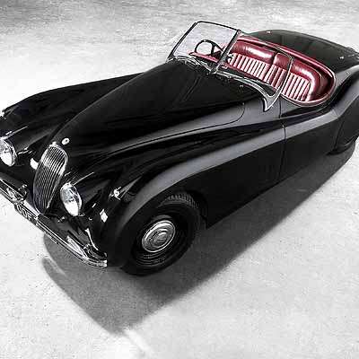  4 Jaguar-Oldtimer bei Gaisbergrennen