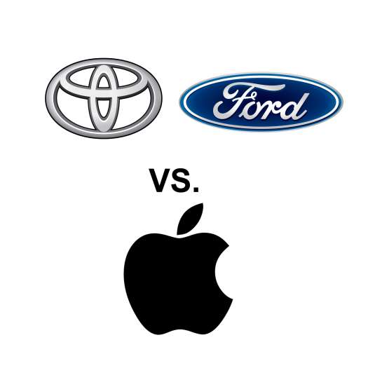  Ford und Toyota gegen Apple & Co