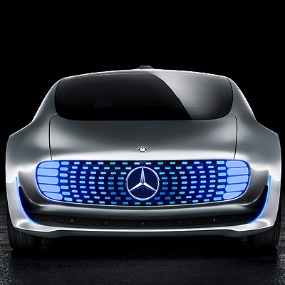  Nach der Ehrung zum selbstfahrenden Mercedes