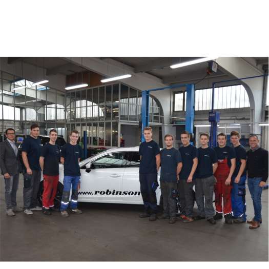  Autohaus Robinson setzt auf Lehrlinge