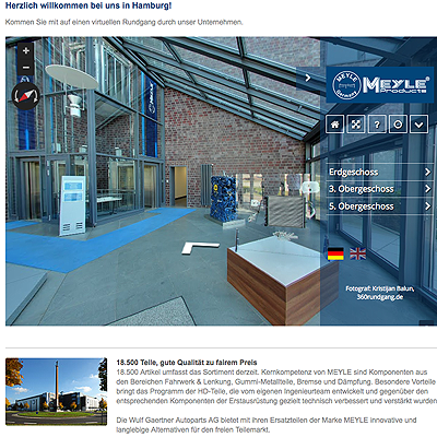  Virtueller Rundgang durchs Unternehmen