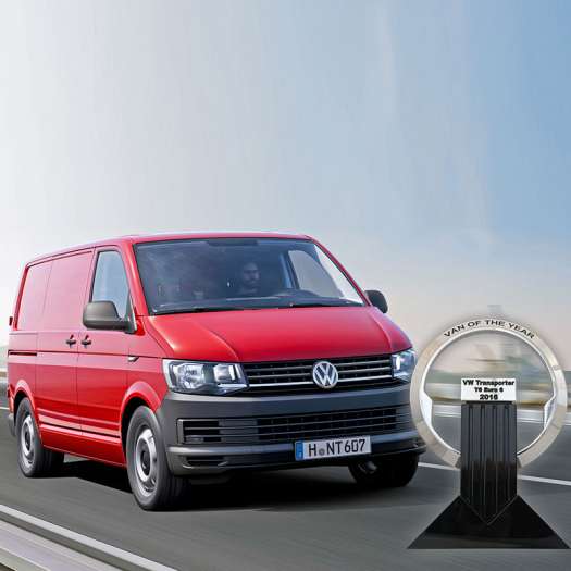  VW T6 Transporter zum Van of the Year gewählt