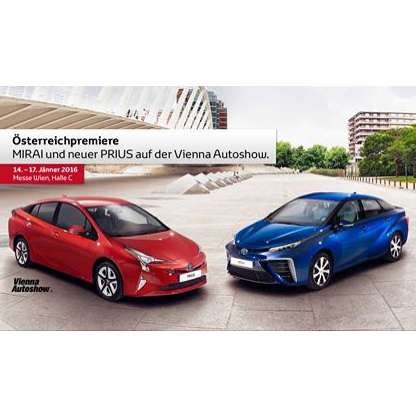  Toyota: Premieren bei Vienna Autoshow