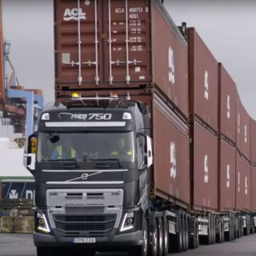  Volvo Truck mit Schwerlast-Challenge