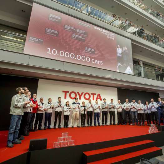  10.000.000 Toyota made in Europe