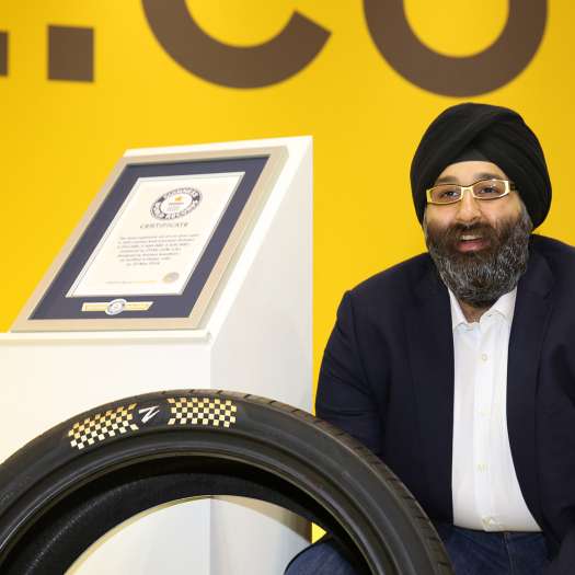  Reifen für das Guinness Buch