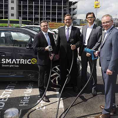  Neue High-Speed-Ladestation am Flughafen