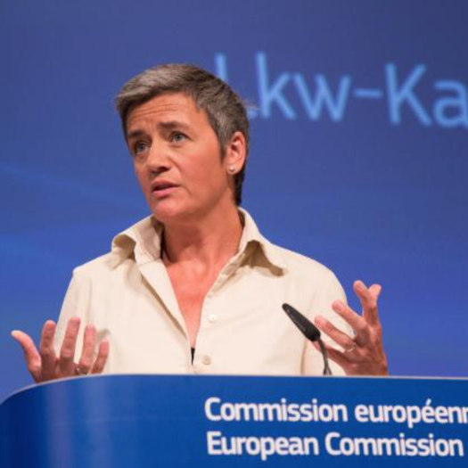  Kartellstrafe über Lkw-Hersteller verhängt 