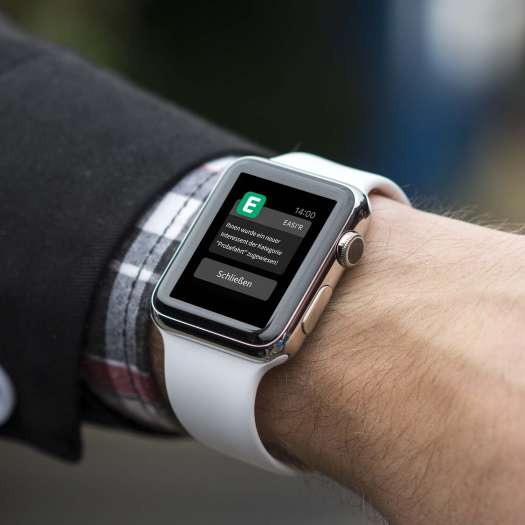  Kundenanfragen direkt auf die Smartwatch