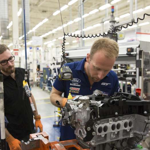  27.000.000ster Motor gefertigt