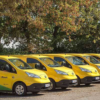  Post stockt Nissan-E-Flotte auf