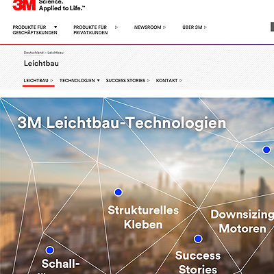  3M: Neue Website