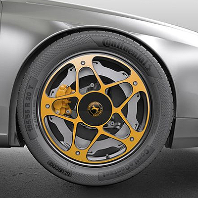  Neues Rad- und Bremskonzept für E-Cars