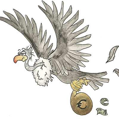  Mehr Futter für die Pleitegeier 