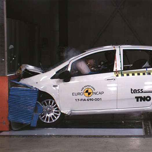  Crashtest: Mittelmäßiges Ergebnis