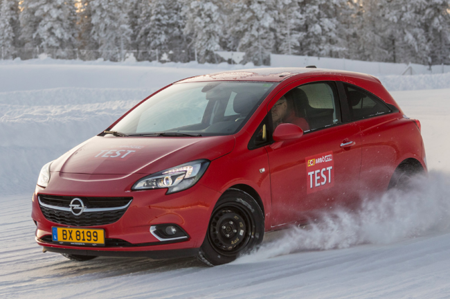  Auf Schneefahrbahn  kaum Unterschiede