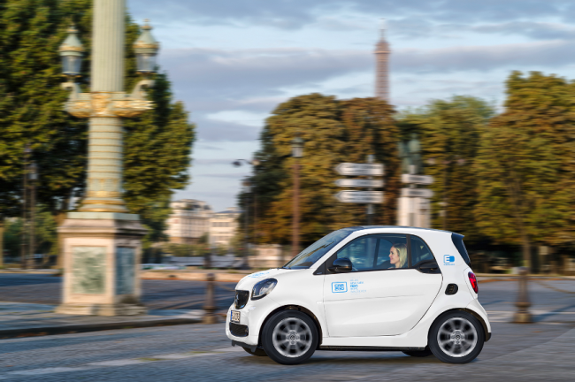  E-carsharing startet in Paris 