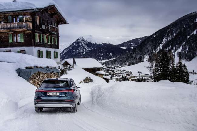  Audi präsentiert sich in Davos nachhaltig