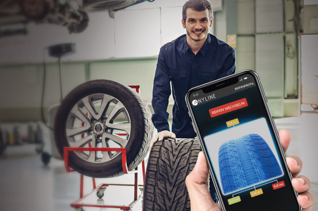  KI hilft im Reifenbetrieb