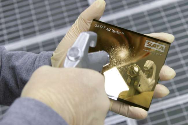  Rückstände in der Druckluft erkennen