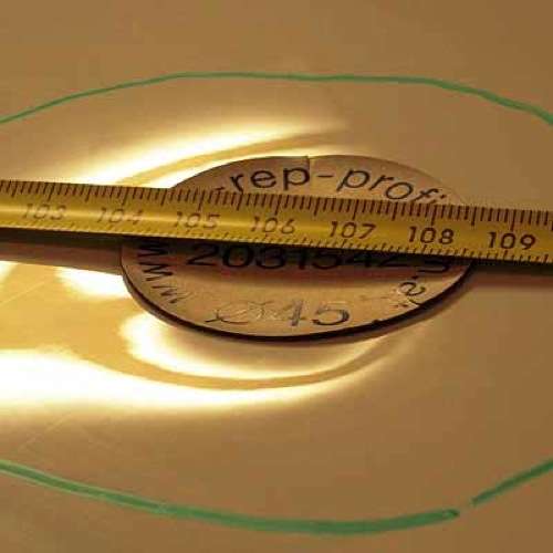  Arbeit, die von oben fiel