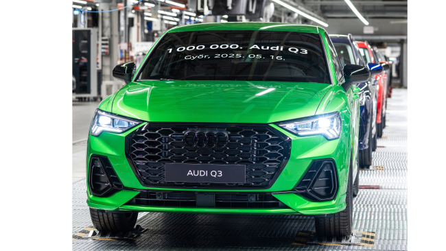  Győr: 1 Million Audi-Q3-Modelle