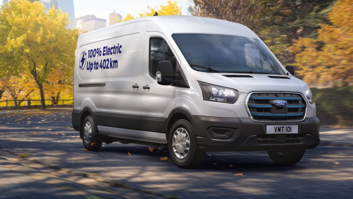  Ford E-Transit mit größerer Batterie ab sofort bestellbar