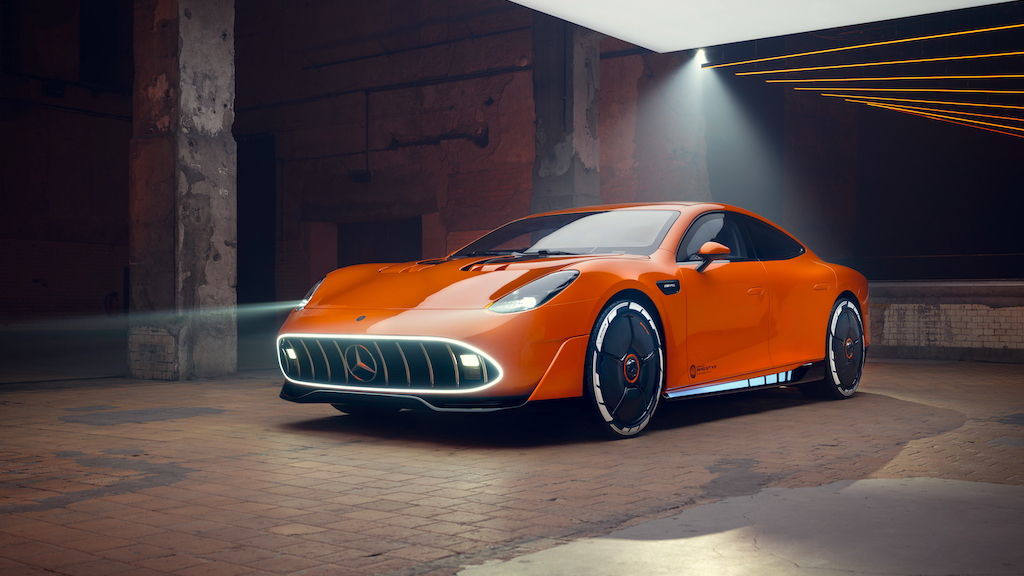 Concept AMG GT XX: Die orange 1.000-kW-Flunder