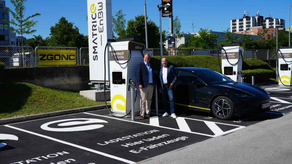 Smatrics eröffnet größten öffentlichen Highspeed-Ladepark
