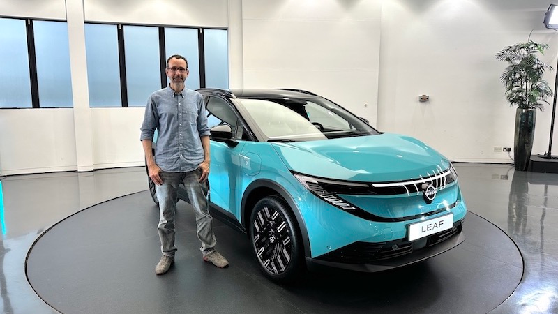 Erste Sitzprobe: neuer Nissan Leaf