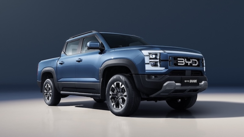 Haialarm bei BYD: Der Pick-up Shark kommt