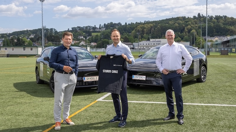 Xpeng ist Mobilitätspartner des SK Sturm Graz